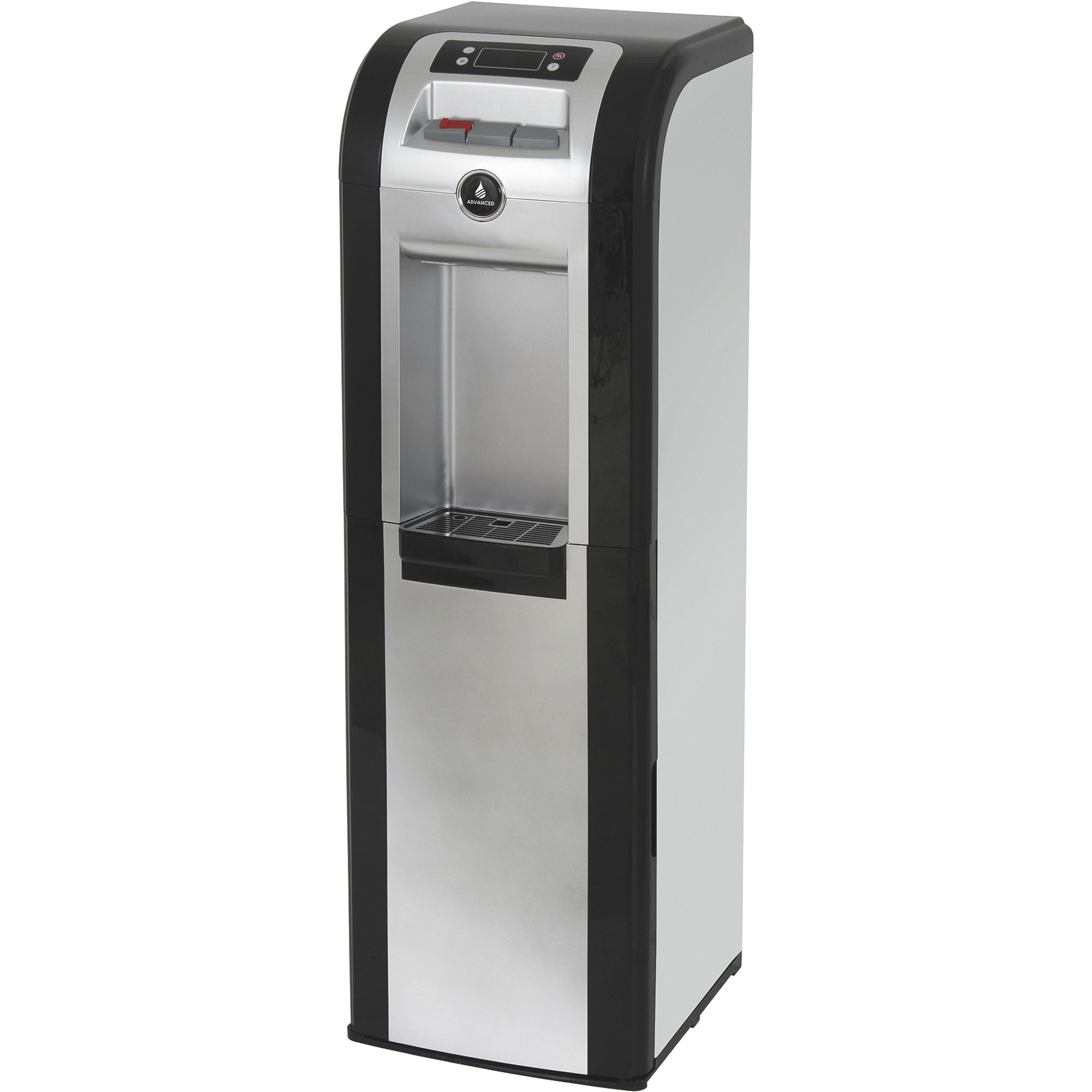 GHP Vitapur Bottom Load Tri-Temperature Water Dispenser — Black/Platinum, Model# VWD1006BLP